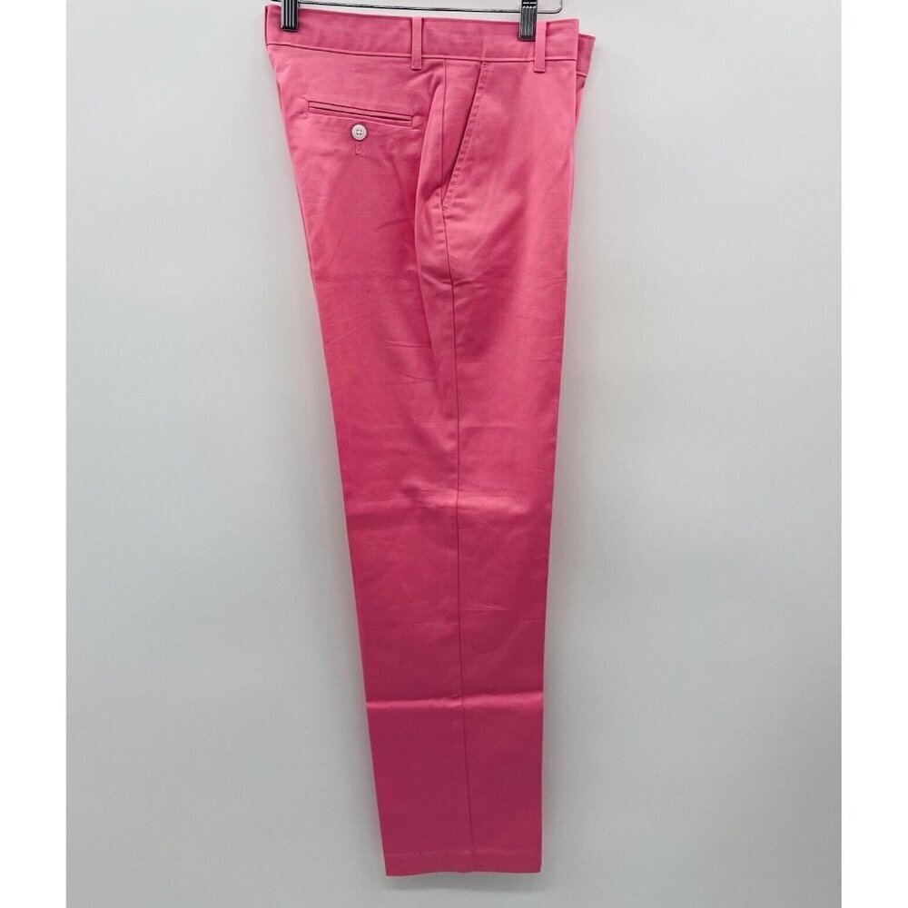 IZOD Youth Boys Size 18 Flat Front Stretch Devant Plat Extensible Khaki Pants